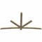 Ekena Millwork Alberta Rough Sawn Timber Gable Bracket, Douglas Fir, 96"W x 52"H x 2"D x 4"F, 13/12 Pitch GBW096X52X0204ALB00RDF - alternate 3